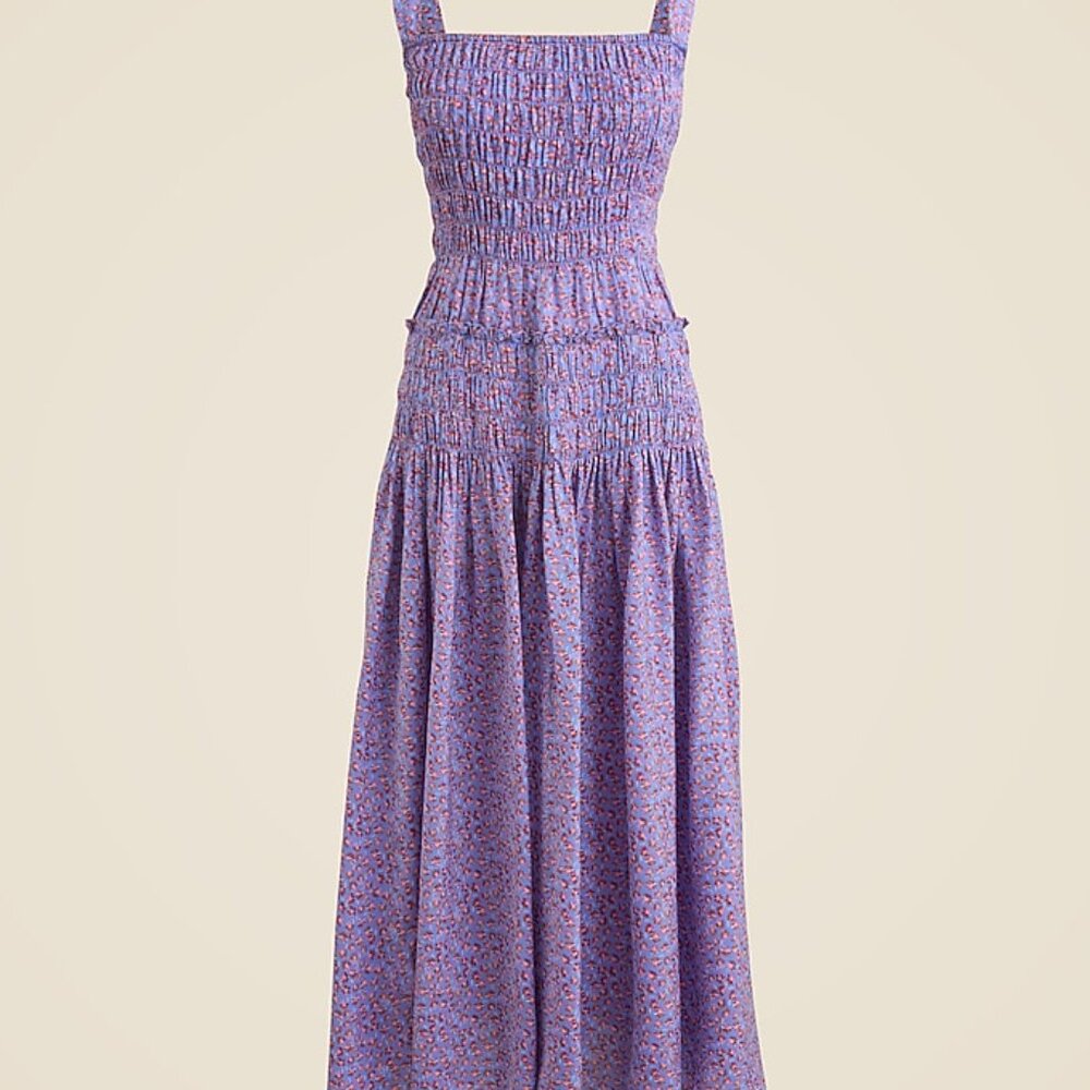 J. Crew Lavender Fields Dress